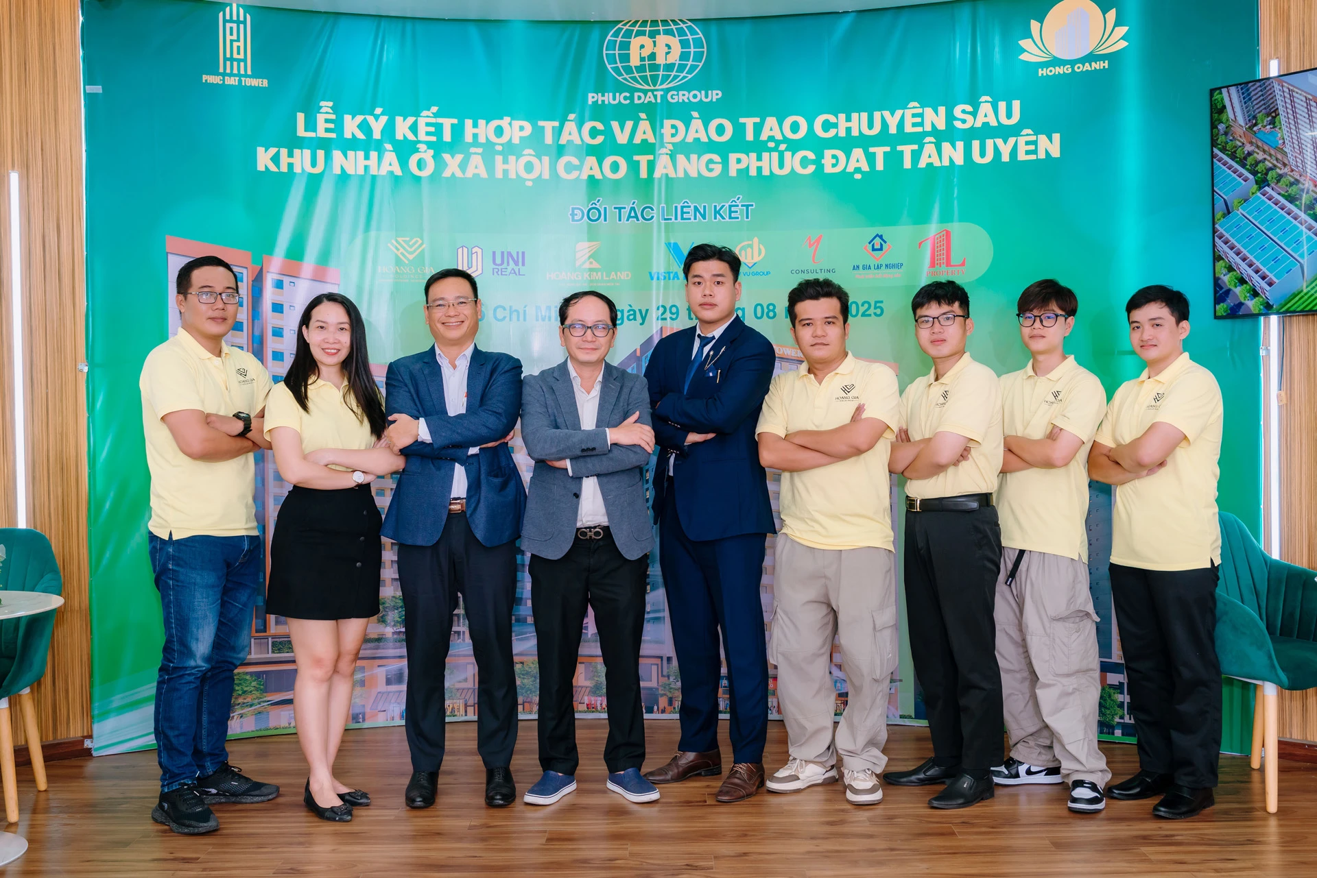 Lễ ký kết phân phối dự án NOXH Phúc Đạt Tân Uyên
