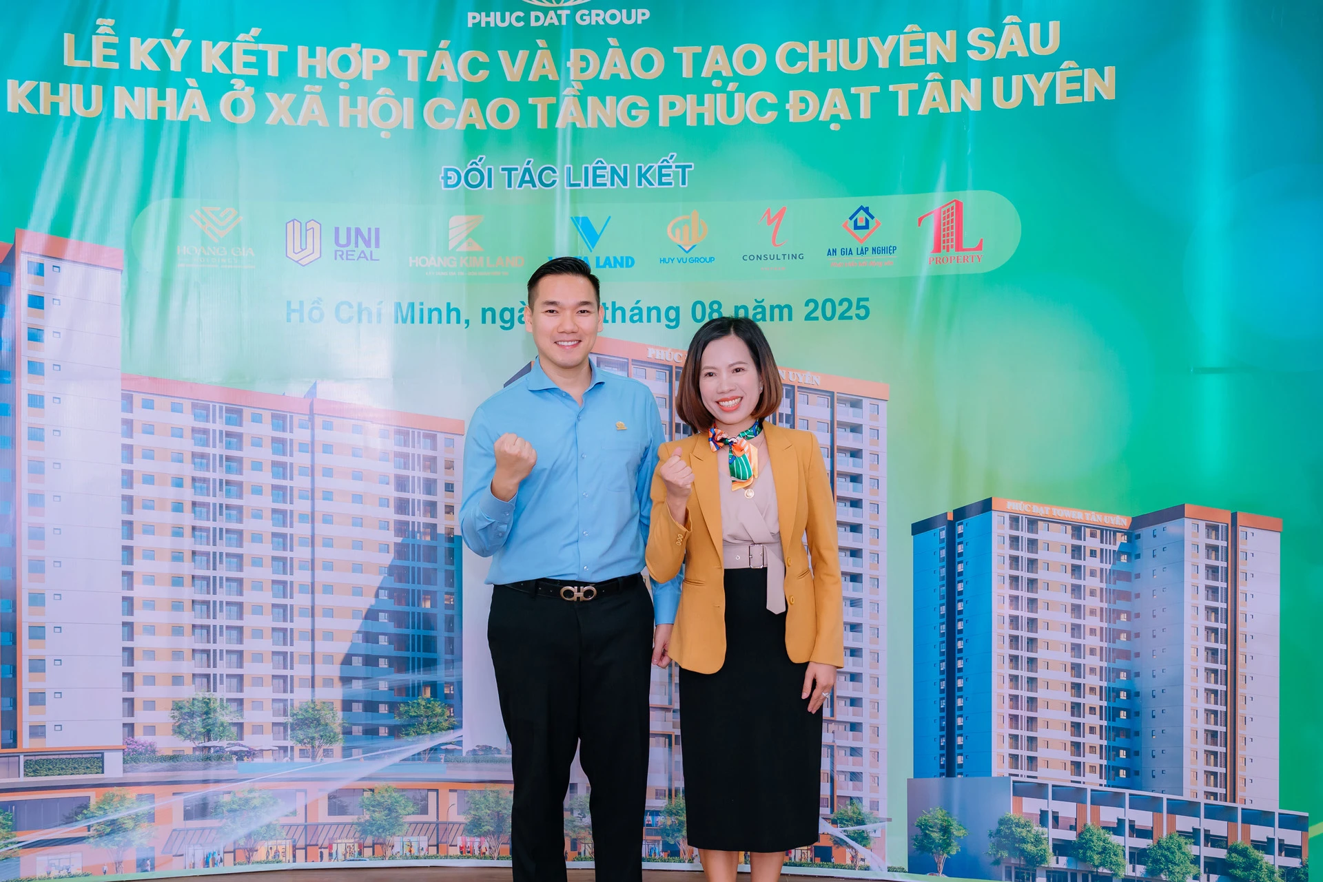 Lễ ký kết phân phối dự án NOXH Phúc Đạt Tân Uyên