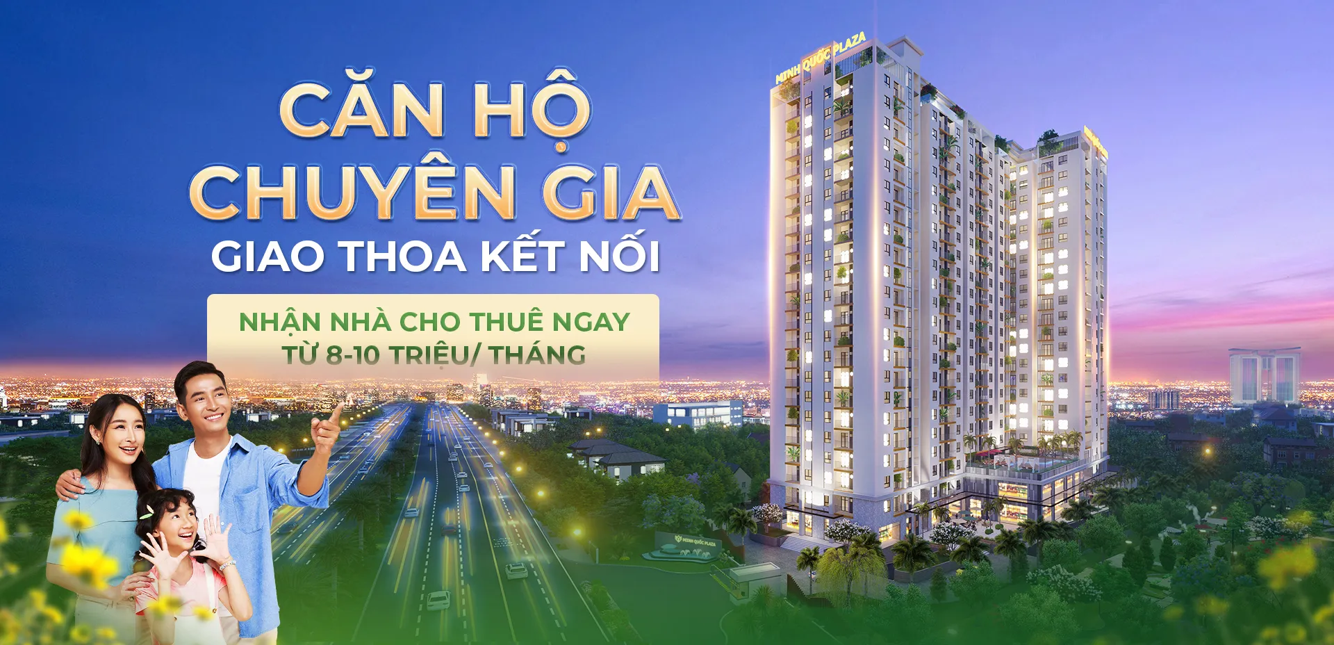 Phối cảnh căn hộ Minh Quốc Plaza