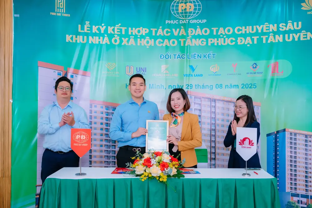 Phúc Đạt Group ký kết triển khai dự án nhà ở xã hội Tân Uyên: Cơ hội an cư từ 500 triệu đồng cho người lao động