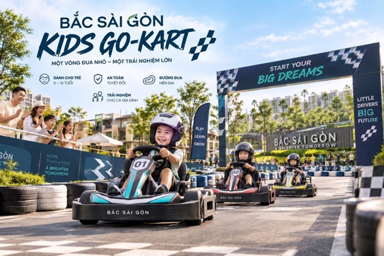 Xe điện Go-Kart ngay trong lòng khu đô thị